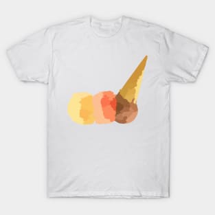 Summer sun love ice cream and a FAIL T-Shirt